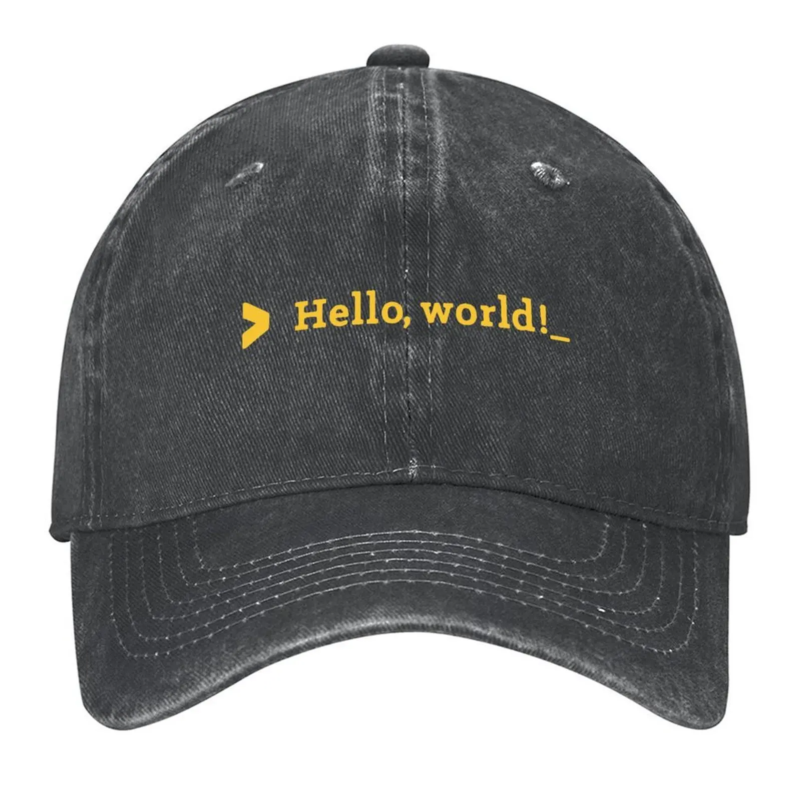 

Hello world code Baseball Cap sun caps Sports Cap beach hat New In Hat Women's Beach Visor Men's