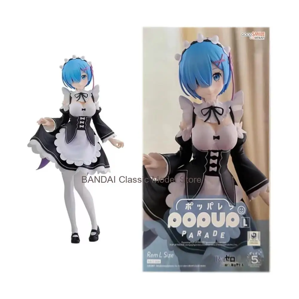 

Good Smile Original POP UP PARADE Re: Life a Different World from Zero Ram Rem L size Anime Action Figures Toy Kids Gift Model