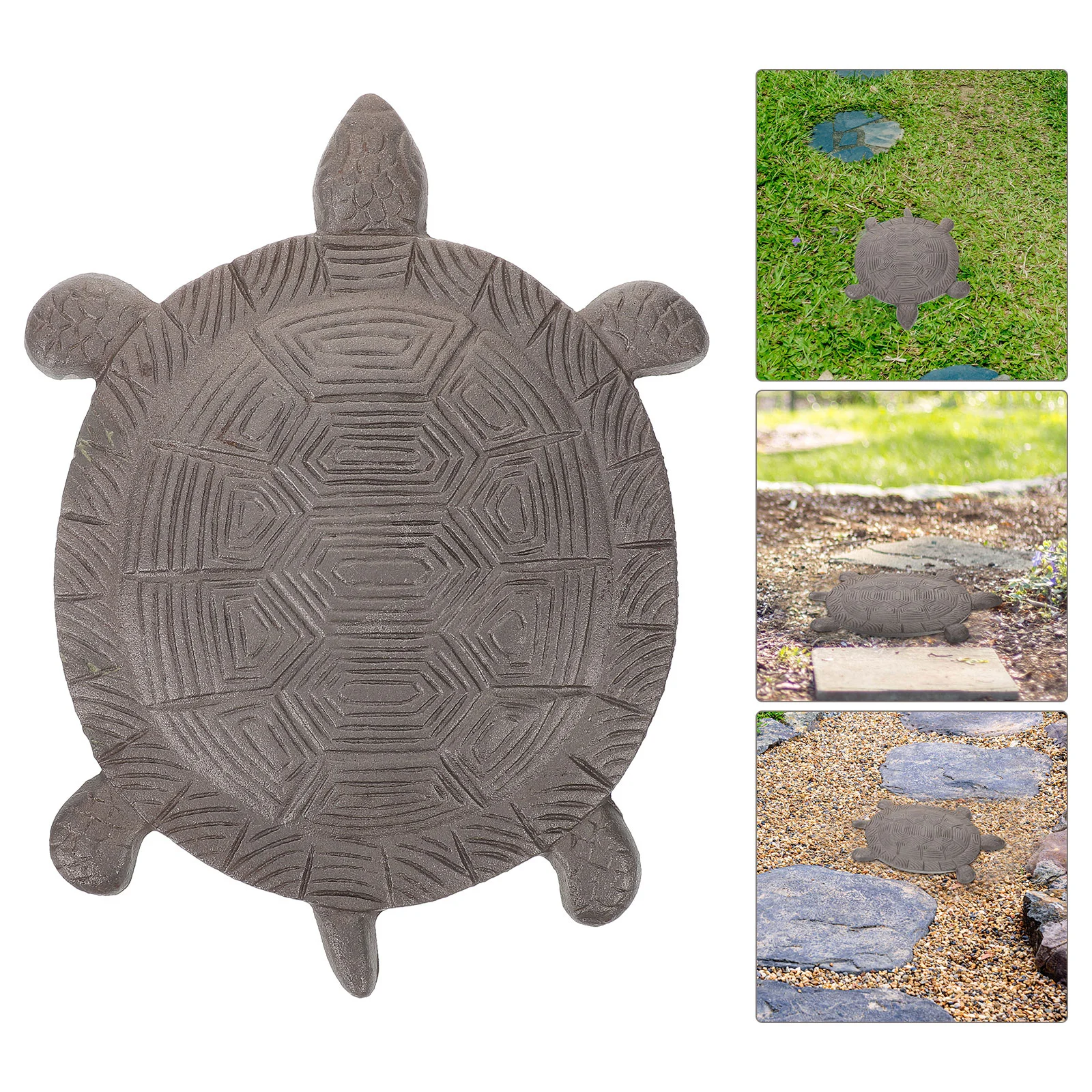 

Cast Iron Turtle Stepping Stone Stones Outdoor Walkway Large for Garden Decorative