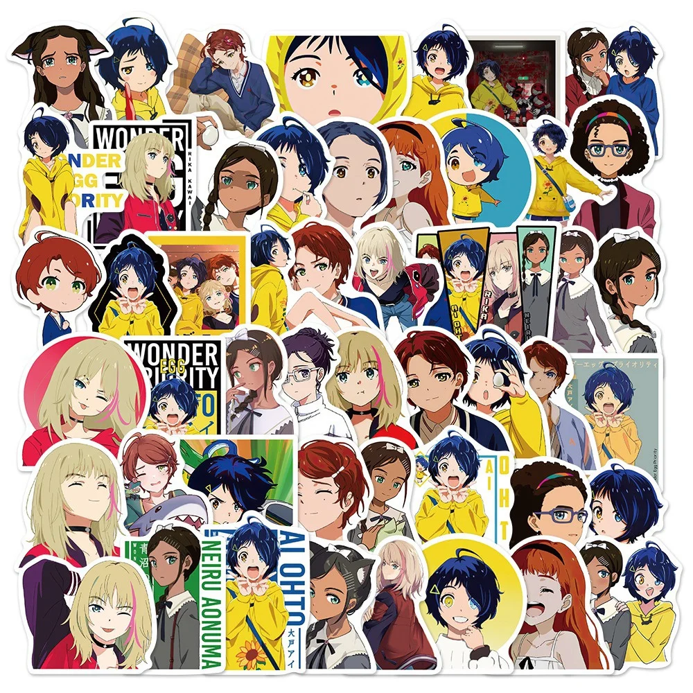 Ovo maravilha Anime adesivo, personagem Ohto Ai adesivo para bagagem, laptop, ipad, copo de água, caixa do telefone, atacado, 10 pcs, 30 pcs, 50pcs