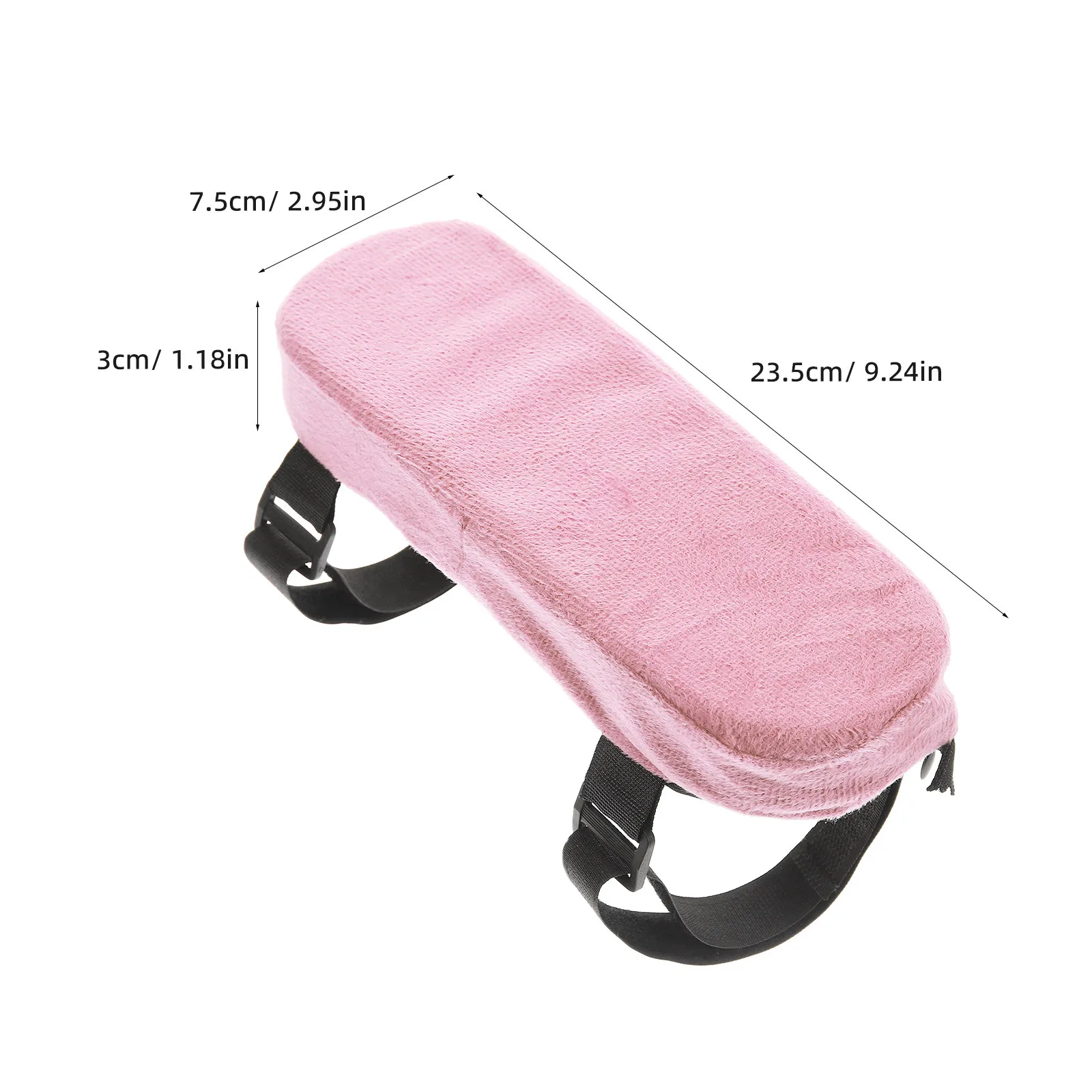 2Pcs Office Chair Armrest Pads Soft PP Cotton Cushion Armrest Covers Elastic Slip Resistant Arm Rest Protector for Gaming
