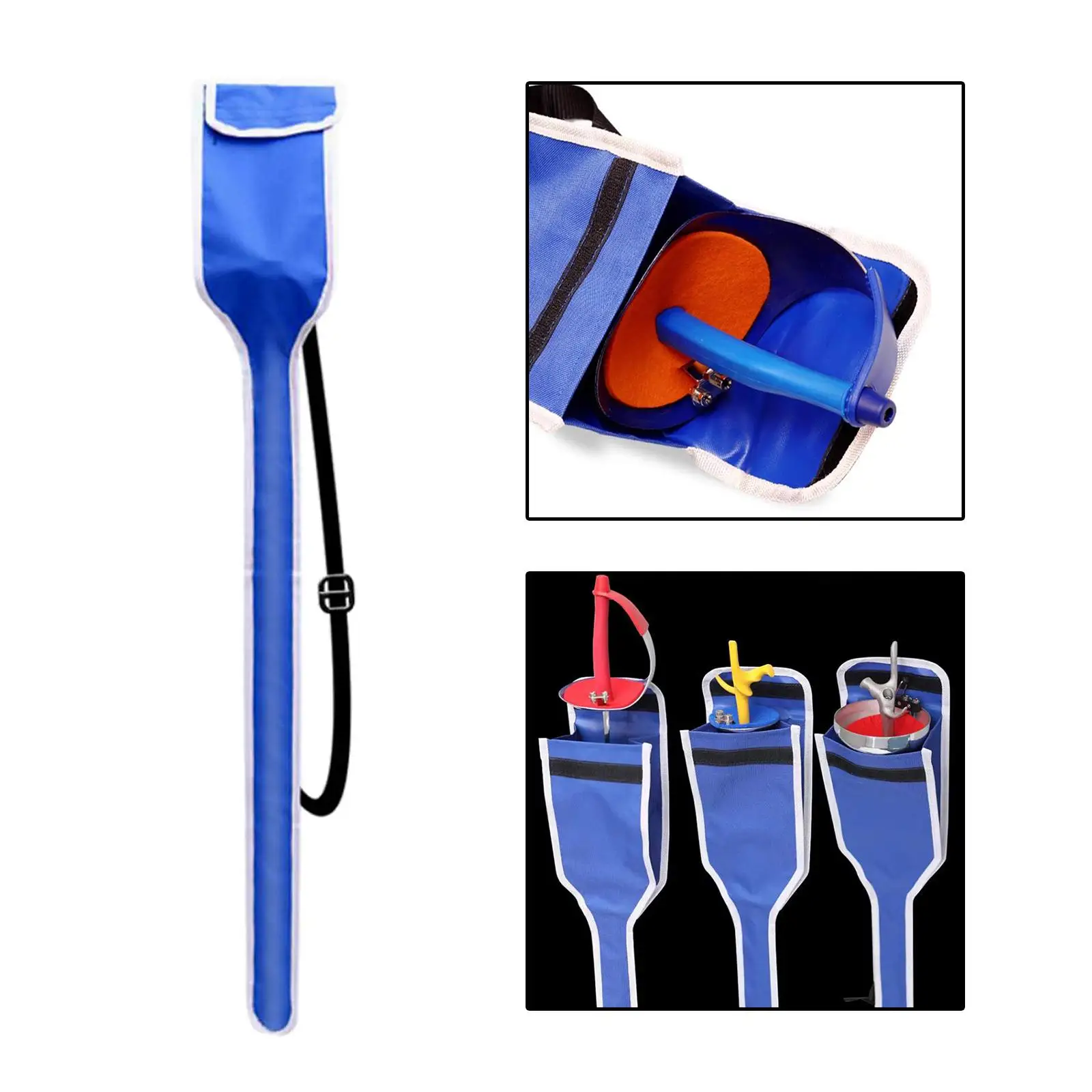 Oxford Cloth Fencing Sword Sling Storage Bag with Shoulder Strap for Kids Fencing Practice