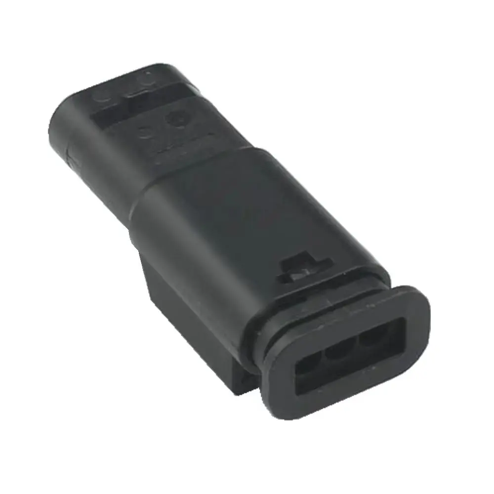 5 Sets 1488991-1 3 Pin Reversing Radar Electric Eye Probe Plug with Terminal 872-658-521, DJ7033WA-1.2-11