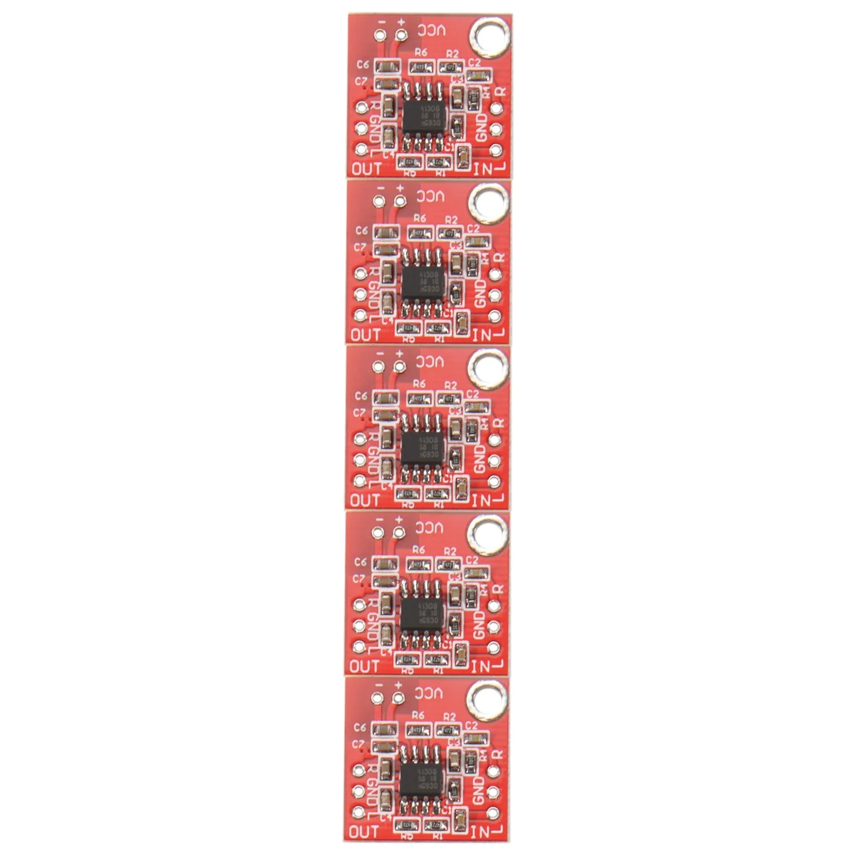 A51I 5Pcs Tda1308 Headphone Amplifier Board Preamplifier For Diy