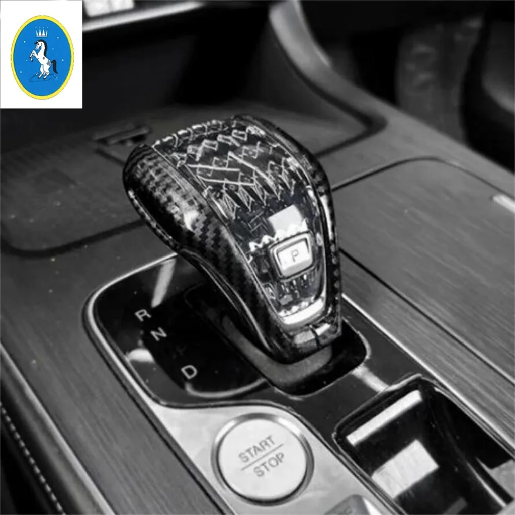 For Trumpchi GAC GS8 2022 2023 Car Accessory Transmission Gear Shift Shifter Knob Gear Head Handle Cover Trim Styling Interior