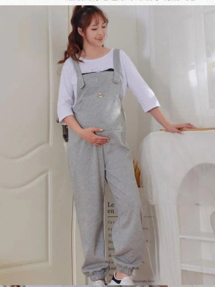 2023 Maternity Work Pants Pregnancy Maternity Pants Clothes for Pregnant Leggings Women Maternity Trouser Wide-leg Pants