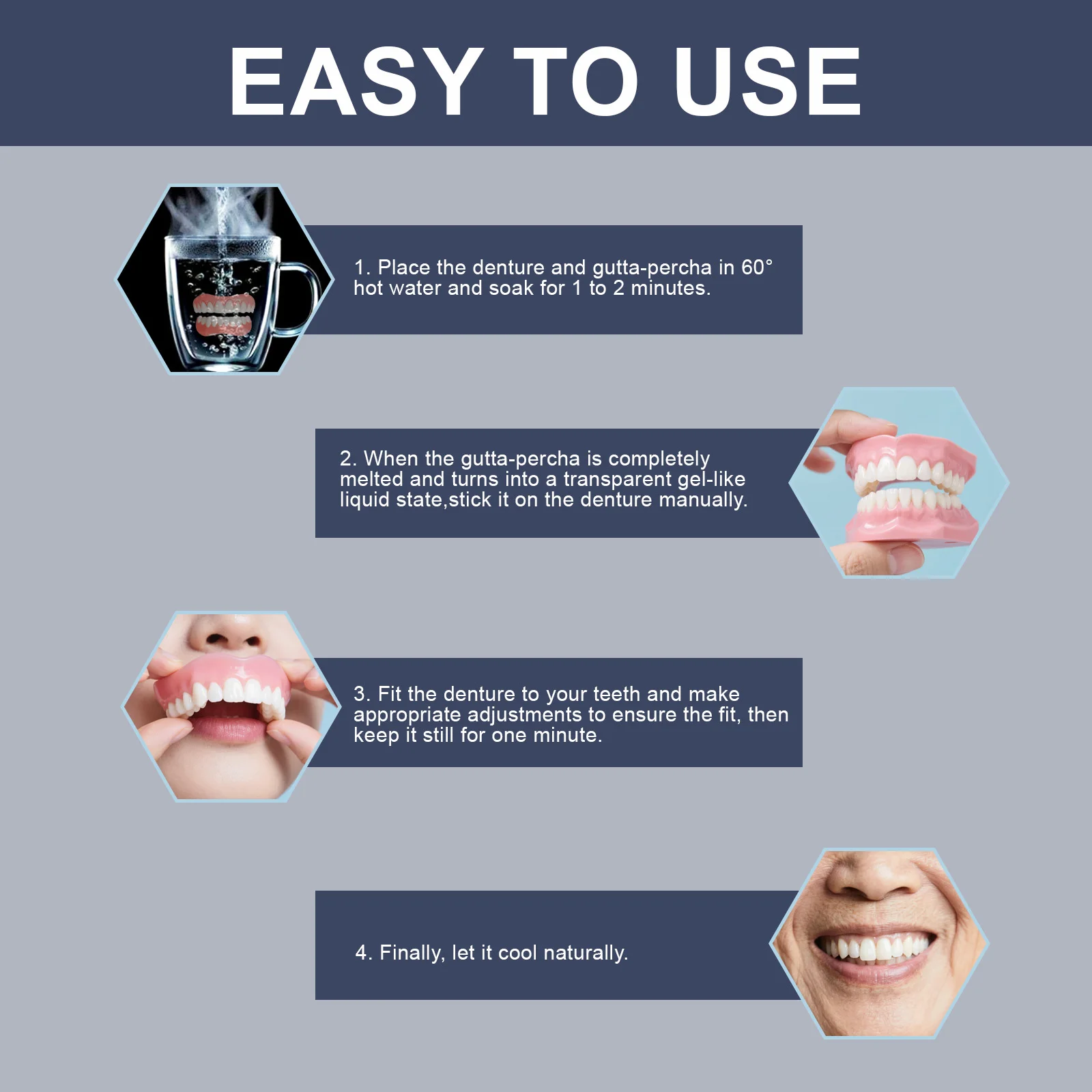 치아 없는 사람들을 위한 실리콘 틀니, 틀니, 가짜 치아, 풀세트 상하 치아, 임시 덴탈 베니어, 미백 틀니 교정기