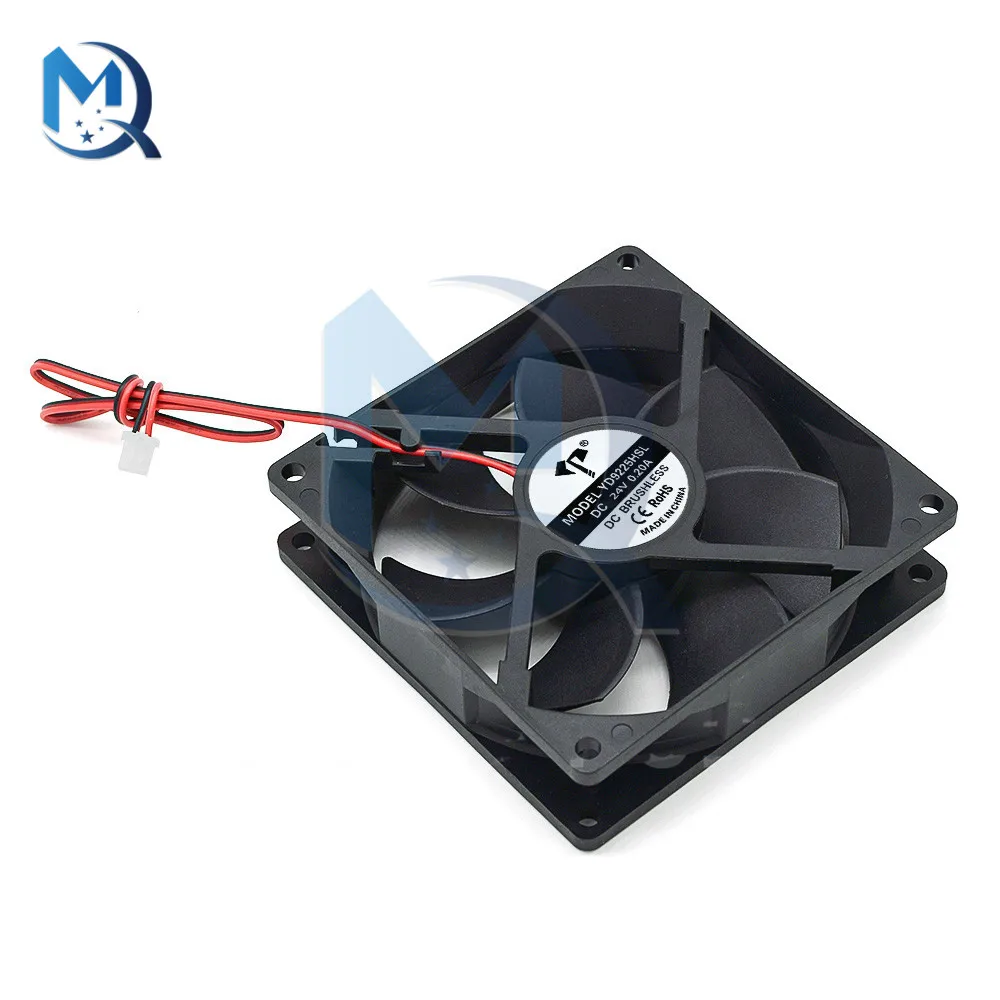 92mm 9225 Fan DC 5V 12V 24V 92mm*92mm*25mm Fan DC Brushless Cooling Fan 92x92x25mm PC Computer Case Cooler