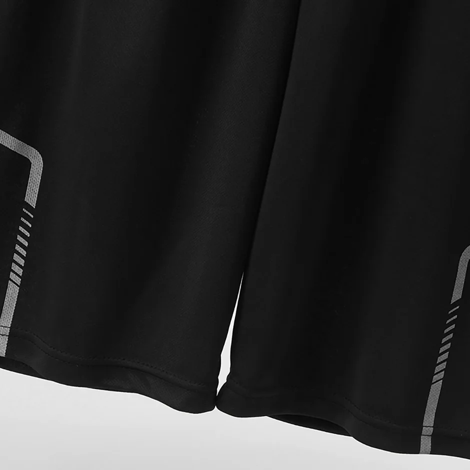 2-teiliges Sommer-Jugendset für 13-16-Jährige, mehrfarbig, schnelltrocknend, Sport-Kurzarm-Shorts-Set, bedrucktes T-Shirt für junge Männer und Frauen – Detail 15