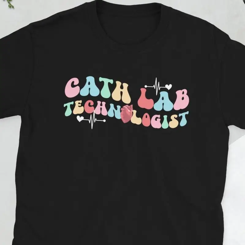Proud Cath Lab Technologist Laboratory Tech T Shirt