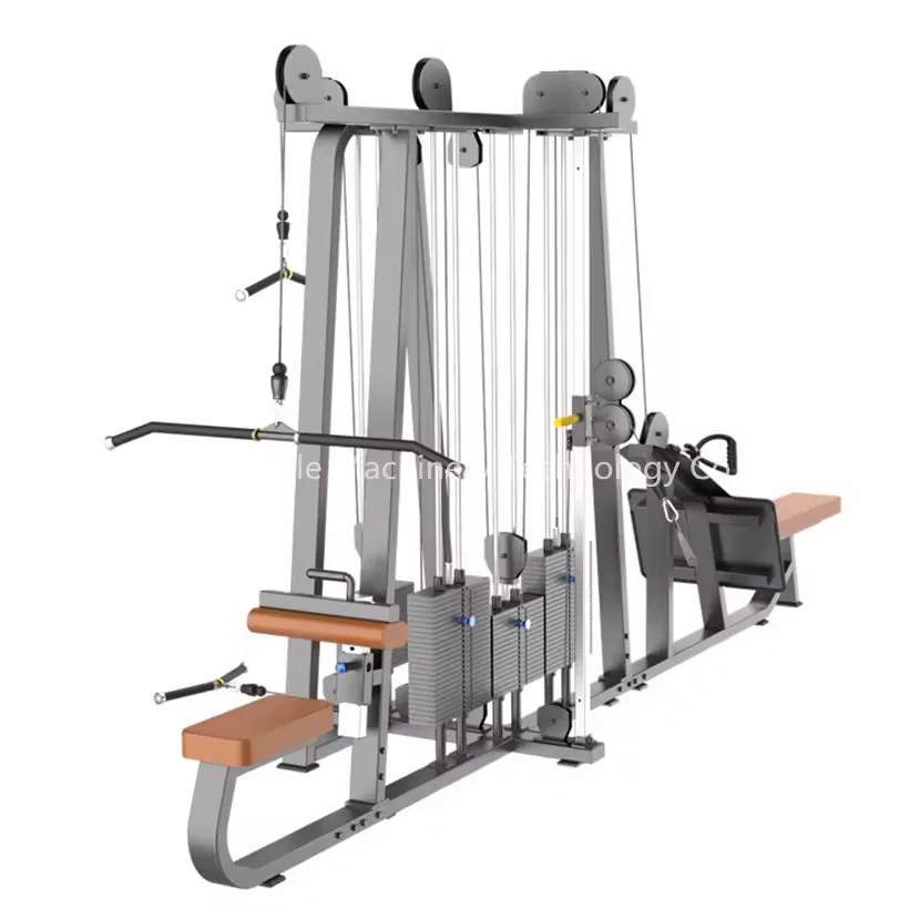 

YG-1070 Commercial Gym Equipment 4 Station Multi Jungle Multi 4 Station Functional Trainer