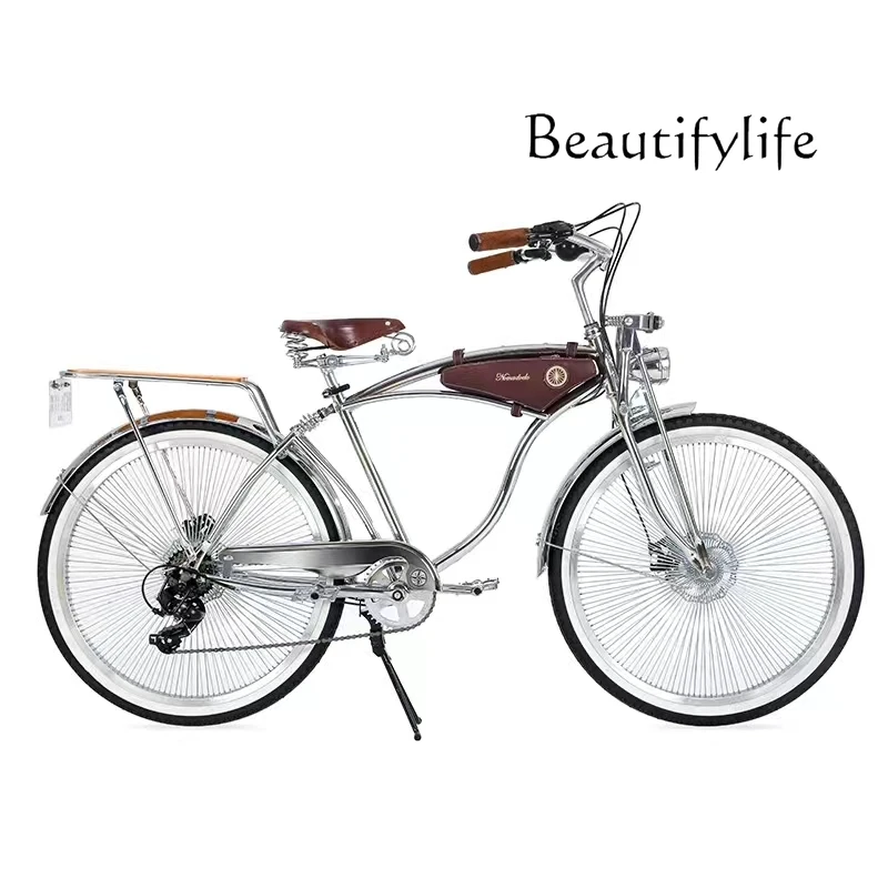 

Retro scooter commuter off-road double disc brake transmission car hitchhiker unisex import