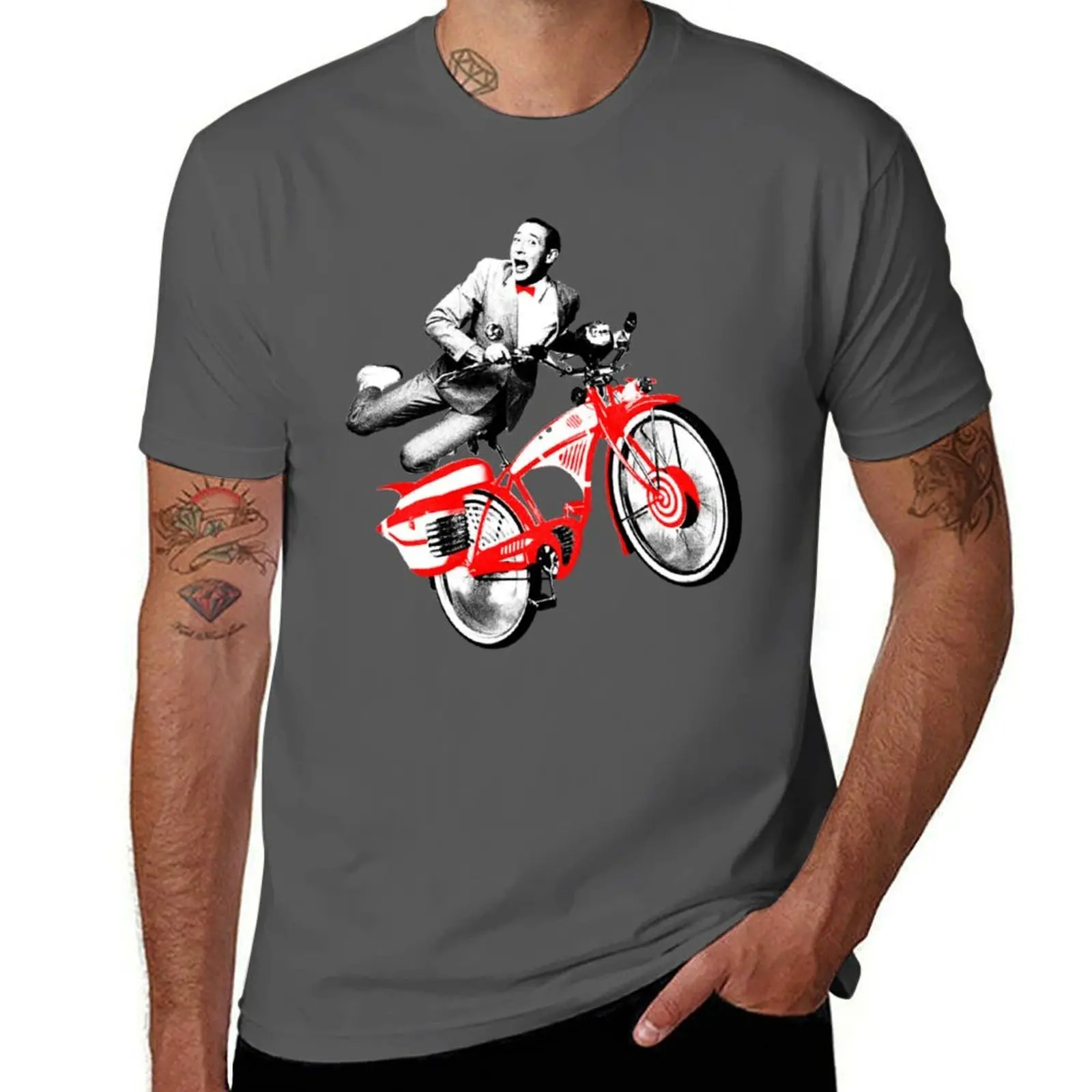 

Pee Wee Herman - Pee Wee Herman's Big Adventure Bike T-Shirt Lightweight Hiking T-Shirt