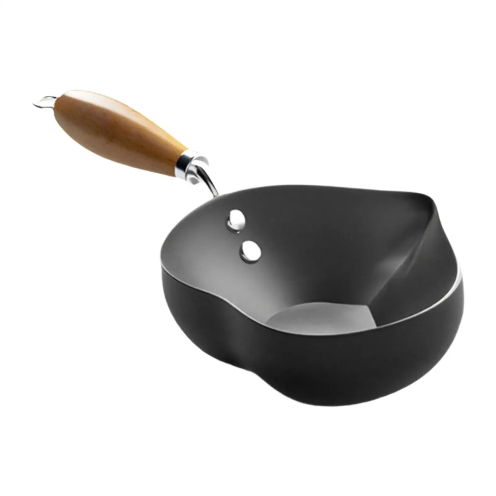 Mini Hot Oil Pan Pouring Oil Pot Iron Practical Nonstick Pancake Pot Mini Frying