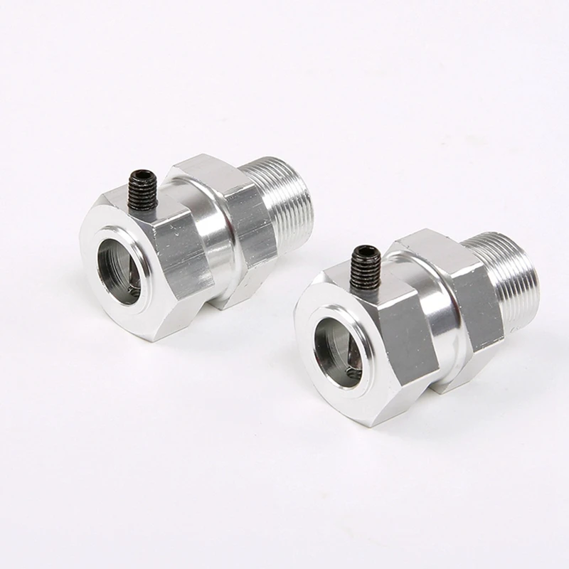 4X Upgrade Hex Hub Set For 1/5 HPI KM ROFUN ROVAN Baja 5B RC CAR PARTS-Rear