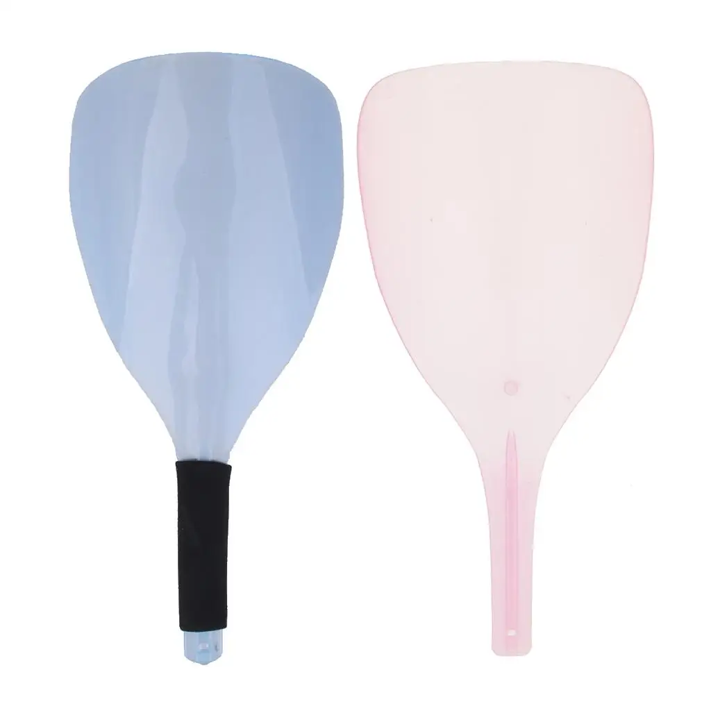 Hairspray Shield for Face Pink and Blue Haircutting Mask Plastic Salon Hair Equipment for Home Use