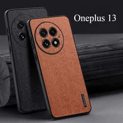 Case For Oneplus 13 Luxury Tree Grain Back Cover Anti-fall Lens Full Cover Protection Shell For Oneplus 13 1+13 Bumper