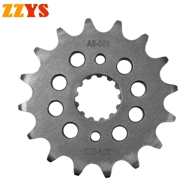 1pc 520 14T 15T 16T 17T Front Sprocket Gear Staring Wheel Cam For Kawasaki ZR400 D Xanthus ZXR ZR 400 ZR400D ZXR400 ZXR400H ZX-4 image 4