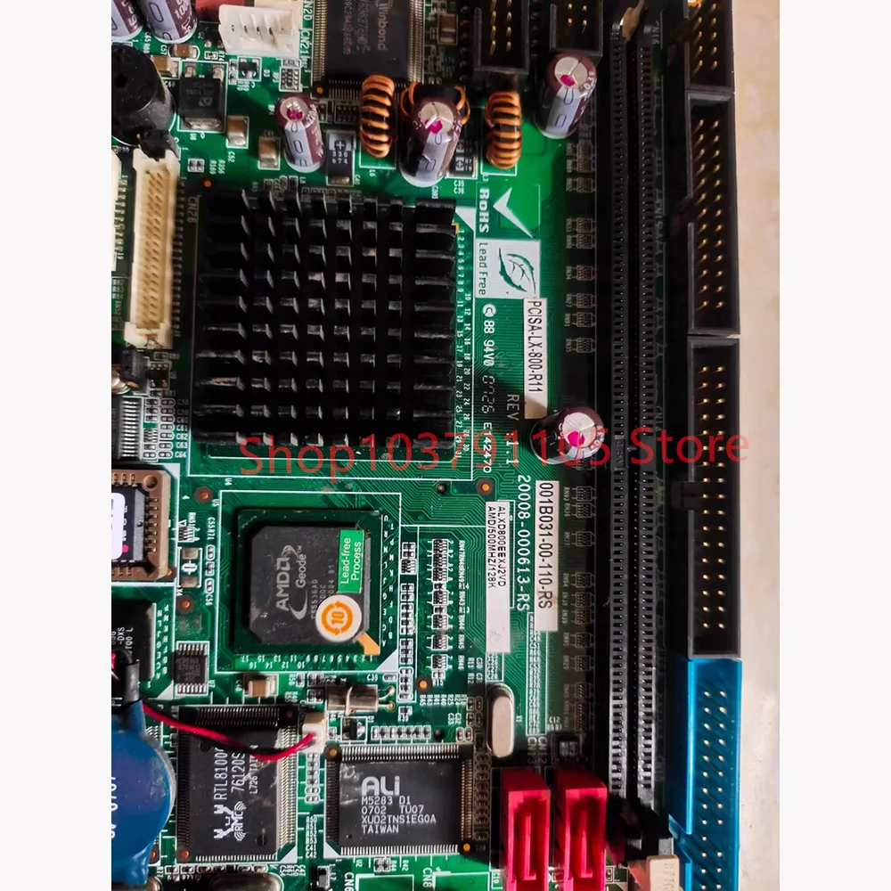   اللوحة الأم للكمبيوتر الصناعي PCISA-LX-800-R11 REV:1.1