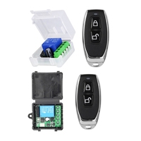 DC12V 10A Wireless Remote Switches 1CH Relays Module Receiver RF Transmitter HXBE