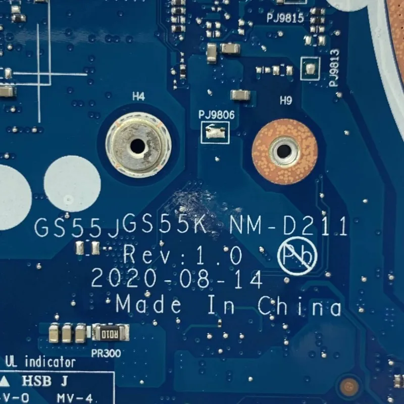 

Для Lenovo IdeaPad 5-15ITL05 Высококачественная материнская плата GS55J GS55K NM-D211 Материнская плата для ноутбука с процессором SRK07 I3-1115G4 100% тест в порядке