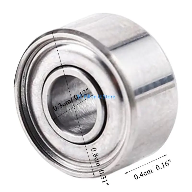 G8TA Nhỏ 693zz Ball Balling ABEC-7 3x8x4mm mang một động cơ không chổi than tốc độ yên tĩnh carbon Thép dễ dàng cài đặt