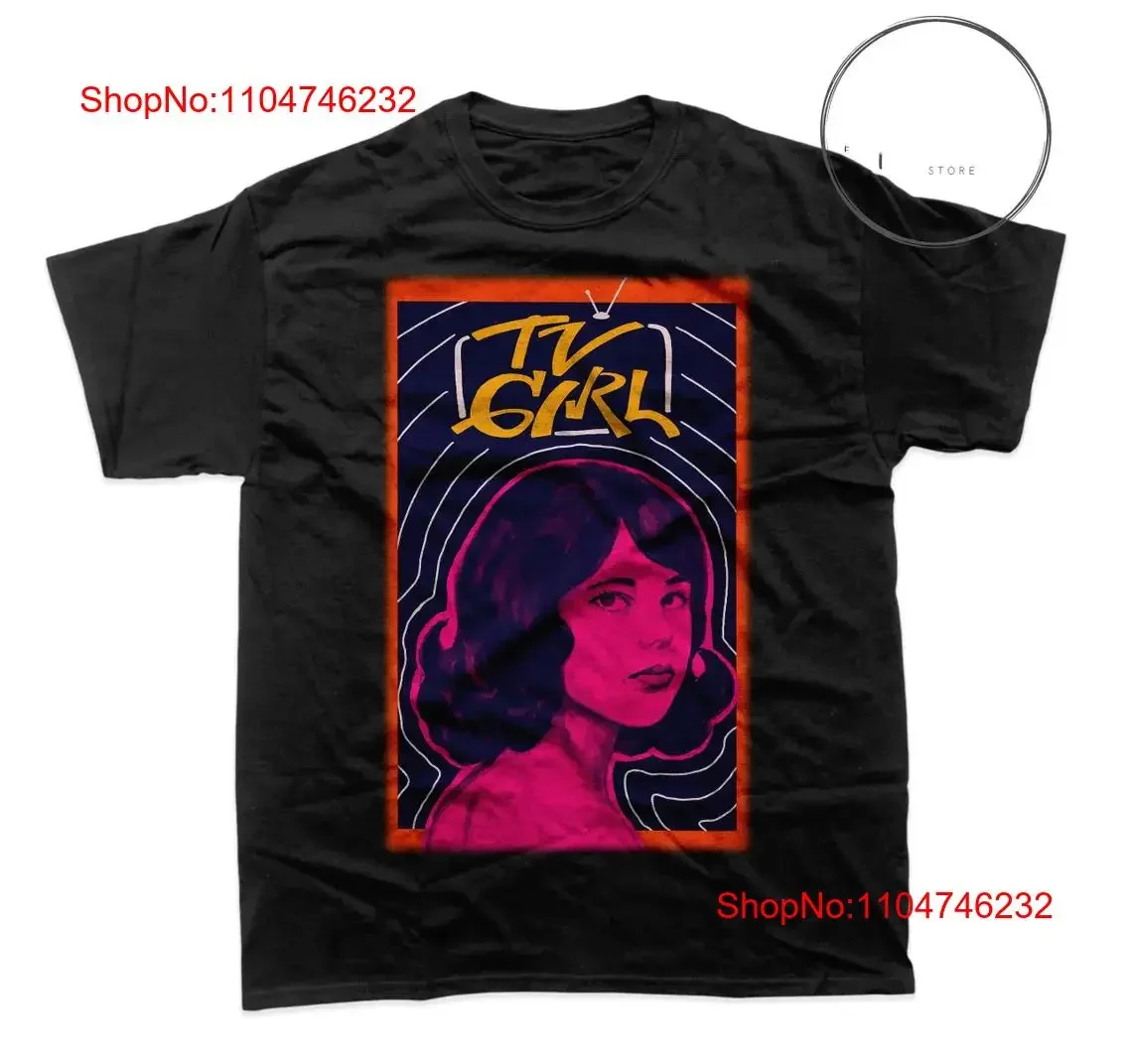 تي شيرت TV Girl Band French Exit مقاس كامل S 5XL TS326 عتيق مغسول ناعم ملابس مصممة على الموضة رسومات قابلة للتنفس #1