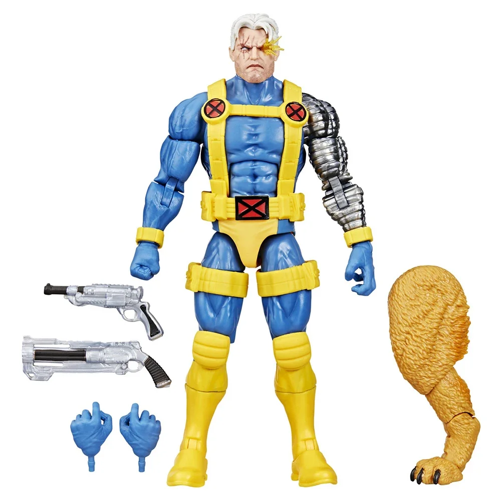 【IN STOCK】Hasbro Marvel Legends Series X-Men Marvel's Cable Articulated BAF Action Figure Collectible Toy Model Ornament Gift view 6
