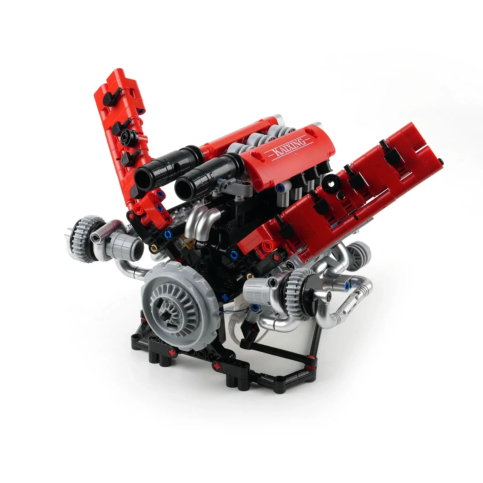 Blocos de Construção Técnicos V8 Engine 660PCS K96203 com Controle por APP, Motor Programável + Luz LED, Brinquedo de Montagem