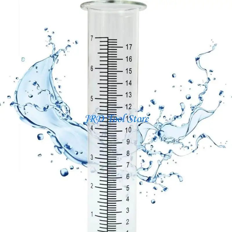 A2UD Weatherproof Rain Gauges Easy to Read Rain Meter Easy Reading & Installation