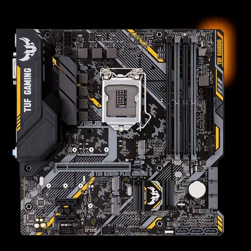 Imagem -04 - Asus B360m-plus Gaming s Placa-mãe Intel Lga1151 B360 Chipconjunto Dimm Ddr4 Suporte i7 8700 8700k 8500 Cpu