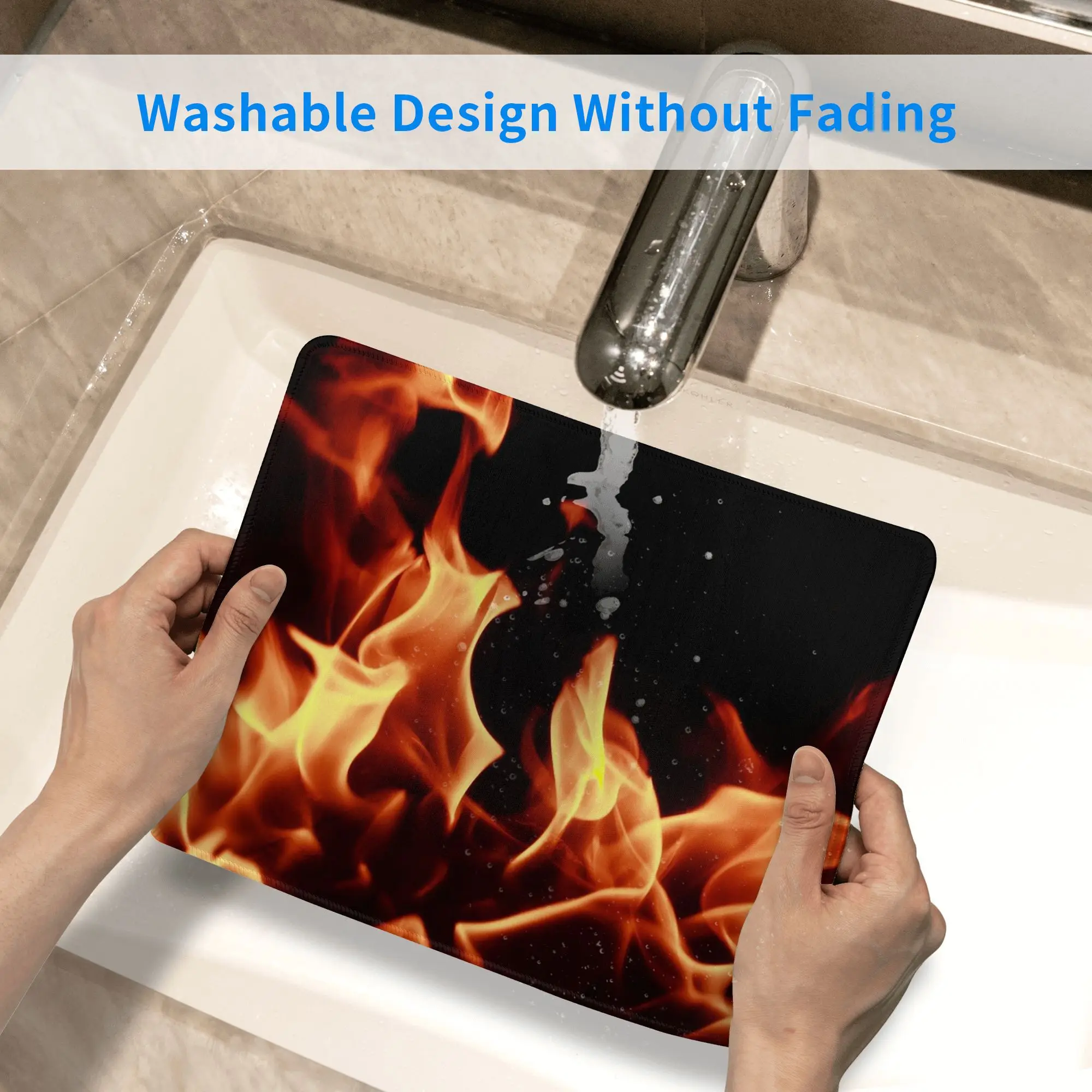 حرق النار مع شرارة ماوس الوسادة الكمبيوتر لوحة المفاتيح ماوس حصيرة ألعاب الكمبيوتر المحمول مكتب حصيرة مكتب الملحقات الجدول الحصير