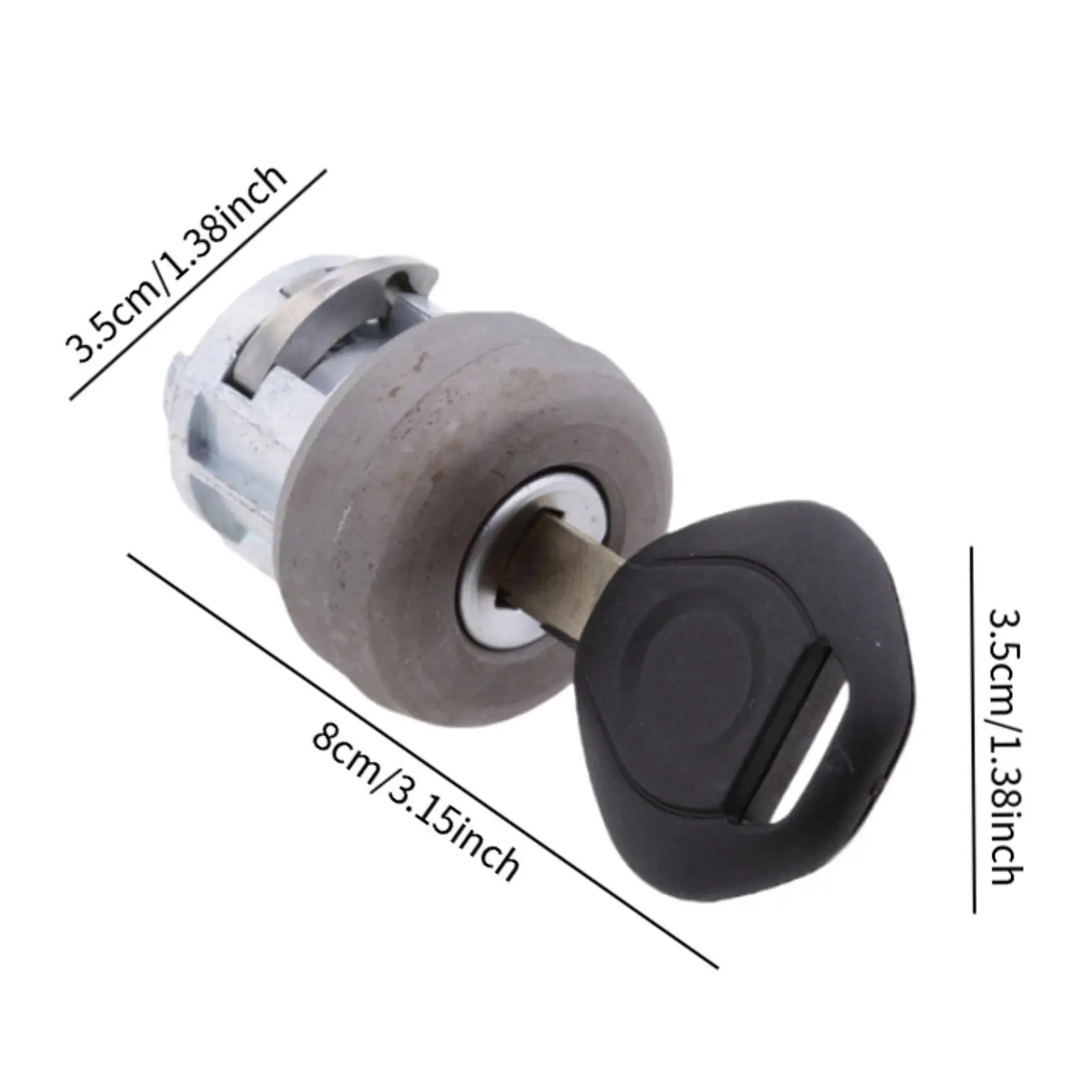 Car Ignition Switch Metal Replacement Starter Switch Automotive Lock Cylinder for Compatible for bmw E34 E32 E36 Models