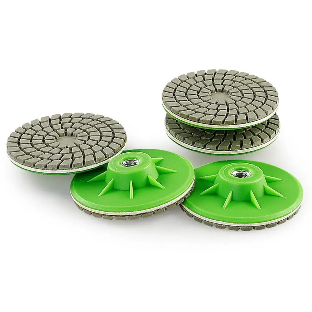 Dry Polishing Disc for Angle Grinder Ceramic Tile Trimming Edge Chamfering & Marble Quartz Polishing Tool