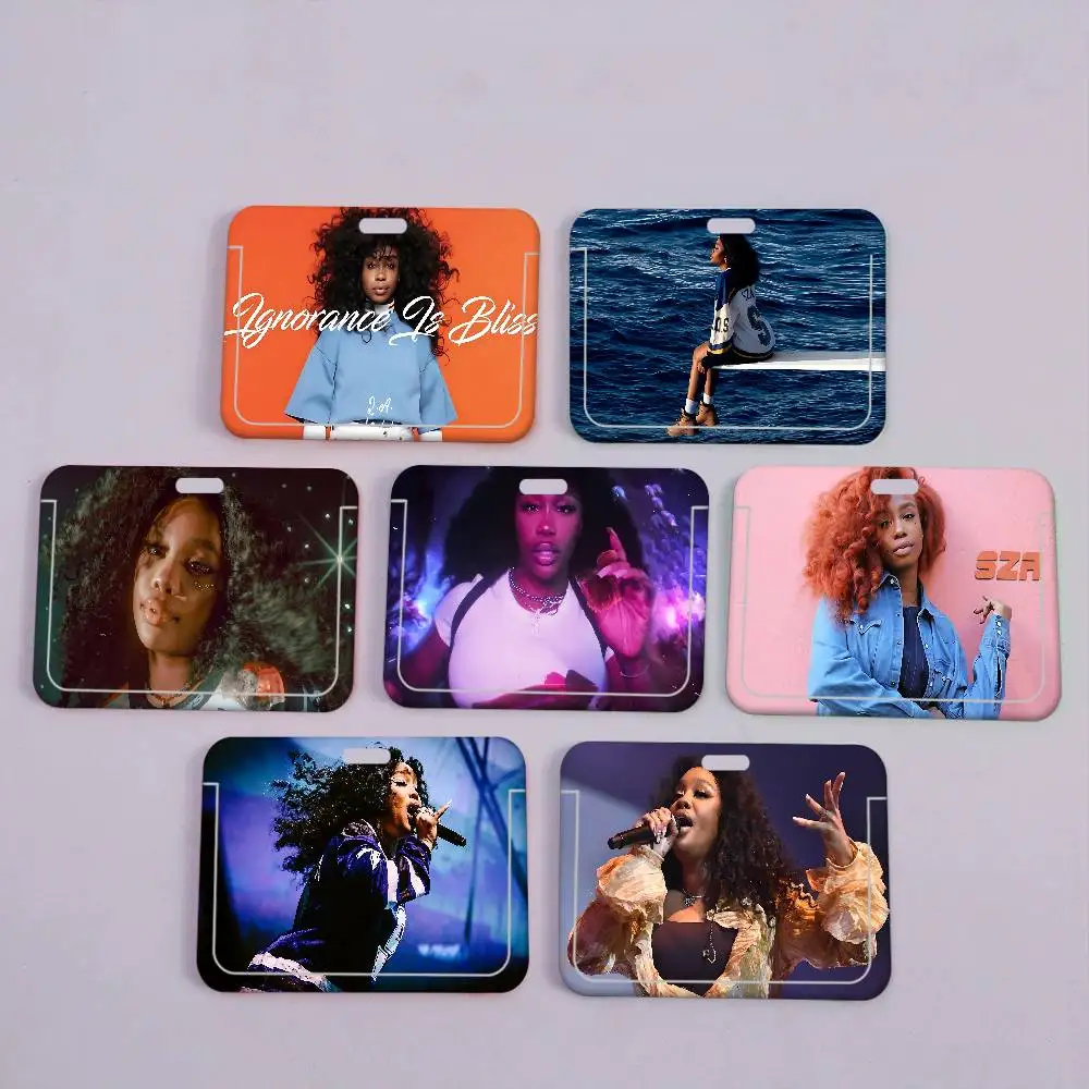 

Популярный держатель для рабочей карты S-Sza с ремешком, чехол-кошелек для удостоверения личности, деловых и кредитных карт