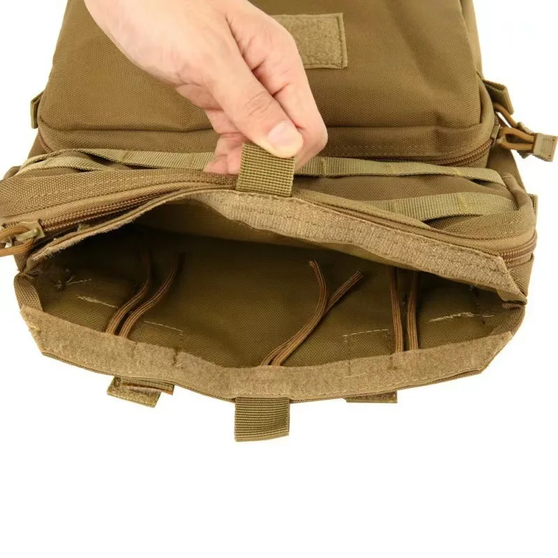 Ransel Taktis Molle Outdoor Airsoft Combat EDC Kantong Hidrasi Berburu Menembak Rompi Tas Hidrasi Aksesori Tas Nilon 1000D