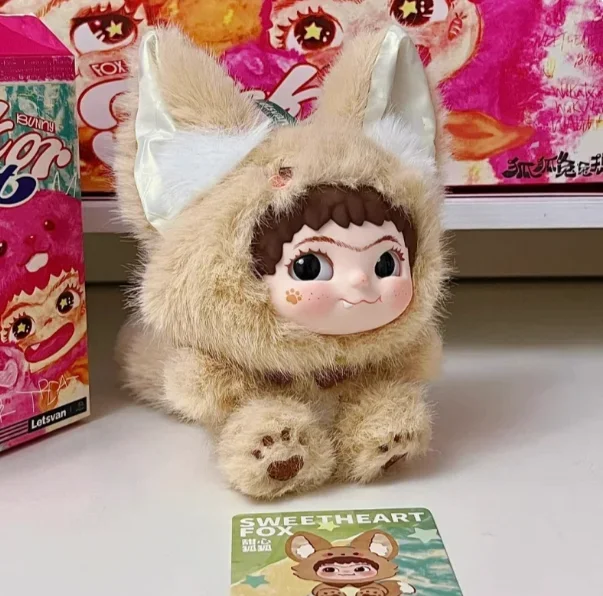 

ГОРЯЧАЯ НОВИНКА Wakuku V1 Fuzzy Trendy Fun Party Wakuku V2rabbit Fox Blind Box Cute Wakuku Фигурка Mystery Doll Подвеска Подарочная Игрушка