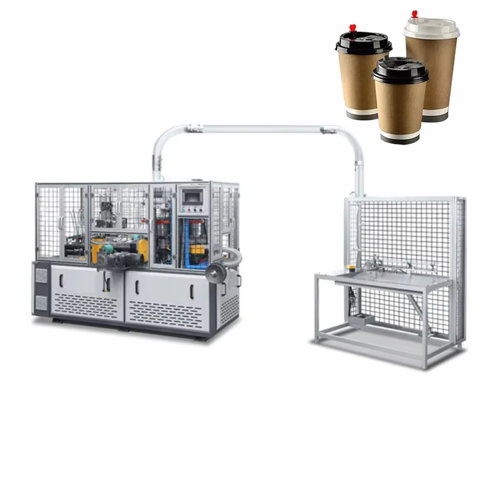 1.5オンス～16オンス使い捨て紙コップ製造機 全自動カップ製造機 80～100個/分 高速紙コップ製造機