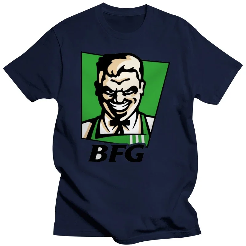Bfg Retro Doomguy Chicken Fried Funny Logo Black T-Shirt S-6Xl image 3
