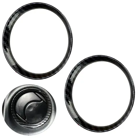 निसान नवारा NP300 2015-2021 के लिए कार्बन फाइबर कार फ्रंट एयर कंडीशनर एसी आउटलेट वेंट फ्रेम कवर ट्रिम एक्सेसरीज़ 8 best sales निसान नवारा एनपी300 - №6