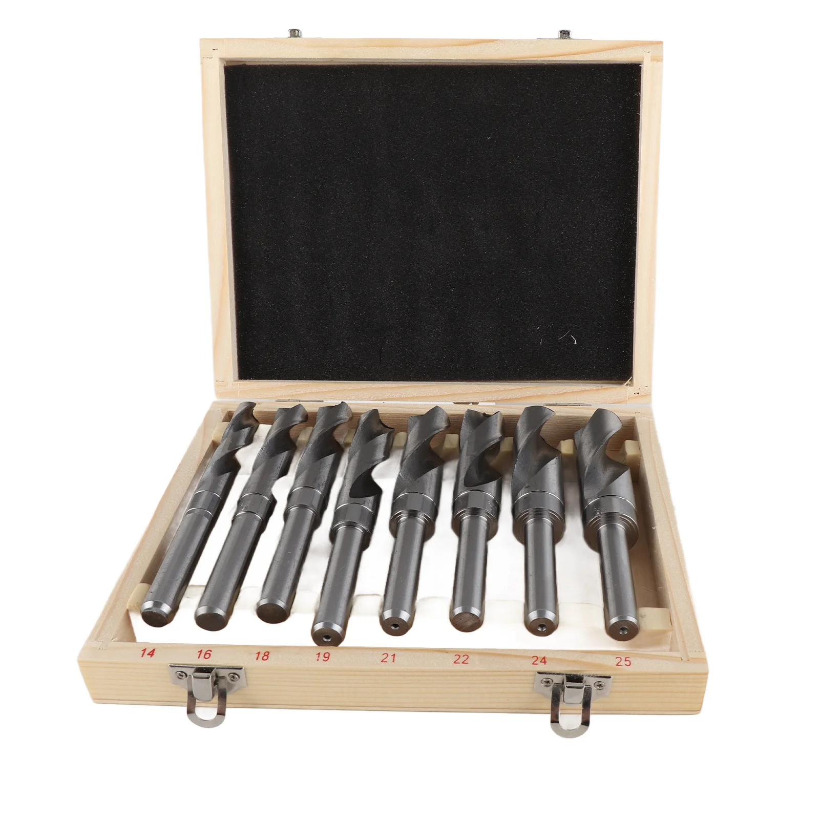 

8Pcs Twist Drill Bit Set High Carbon Steel Twist Drill Bit Set 1/2inch Large Twist Drill Bit Heat Treated Industrial Tool