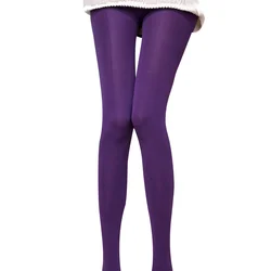 Pantyhose for Single Layer One Piece Pants Tights Purple 's