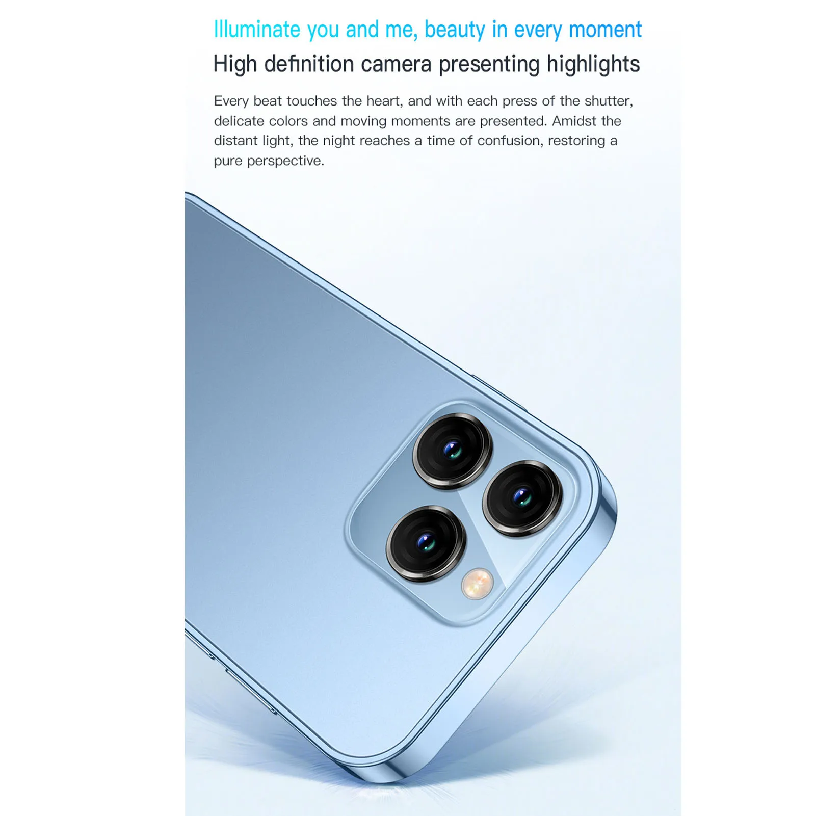 هاتف ذكي SOYES XS15 Mini 3G 3in WiFi 2GB 16GB كاميرا زجاجية ثلاثية الأبعاد رفيعة عالية الدقة بشريحتين