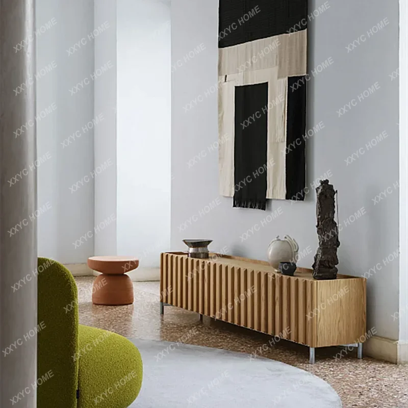 JYAX65  Minimalist TV Cabinet Light Luxury Paint Floor Cabinet  Locker Simple Modern Customization