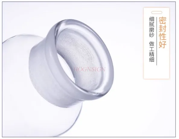 Glass washing gas cylinder with graduated gas cylinder gas collection device, double hole rubber stopper for conduit