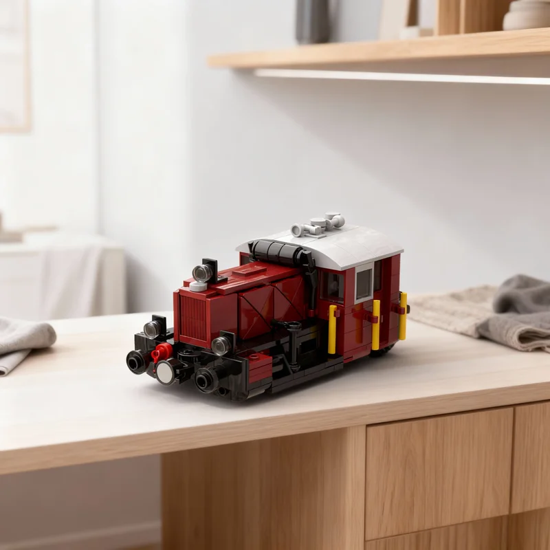 505pcs MOC KöF II Train Model Building Blocks Living Room Decor, Bedroom Decor, Office Decor, Home Decor Surprise Gift For Kids