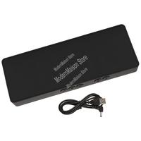 A25I-Digital Alarm Clock (Powered By Battery) Or USB Powered Table Clock Snooze Night Mode 12/24H Electronic LED Clocks