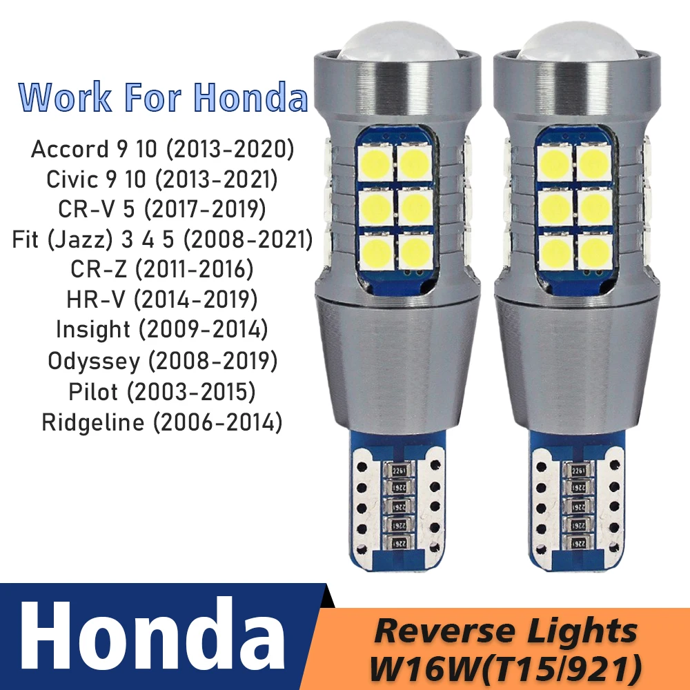 2X Led Reverse Ligh…