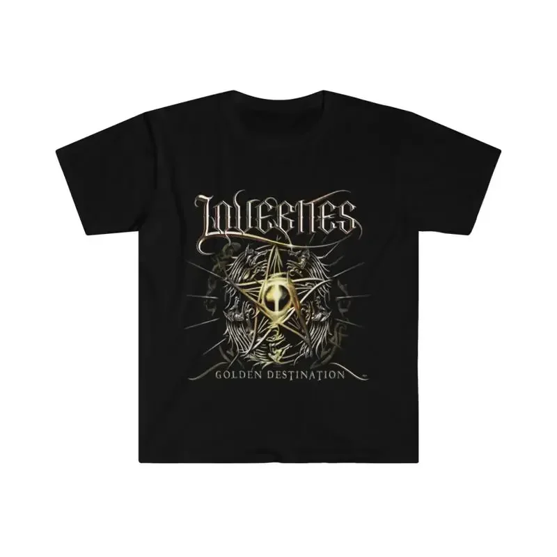 T-shirt en coton doux du groupe de rock japonais Lovebites Golden Destination