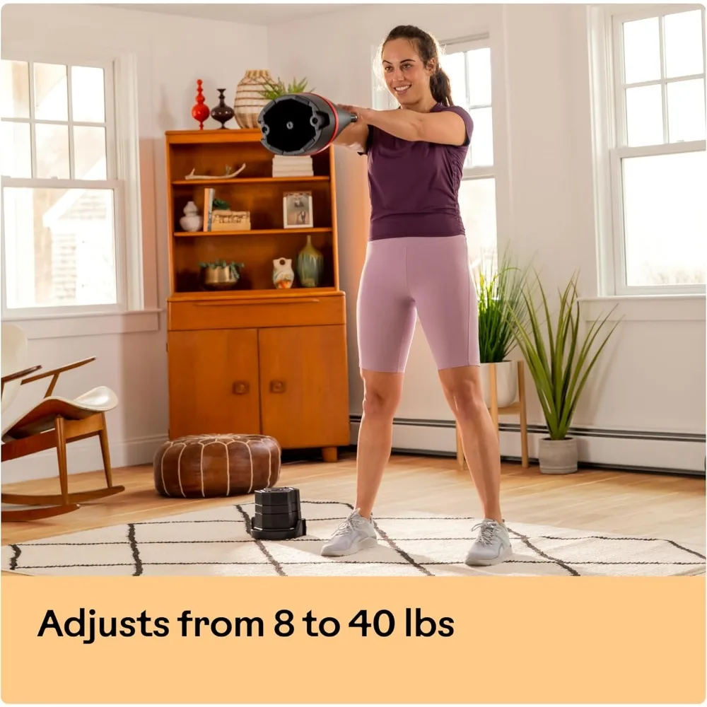 SelectTech 840 verstelbare kettlebell biedt verschillende trainingen